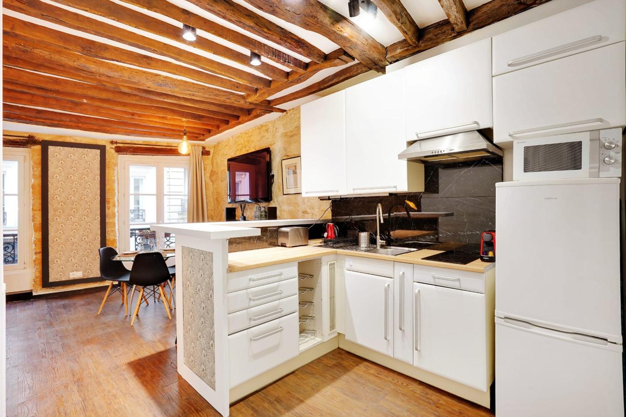 Marais - Vosges Luxury Flat Leilighet Paris Eksteriør bilde