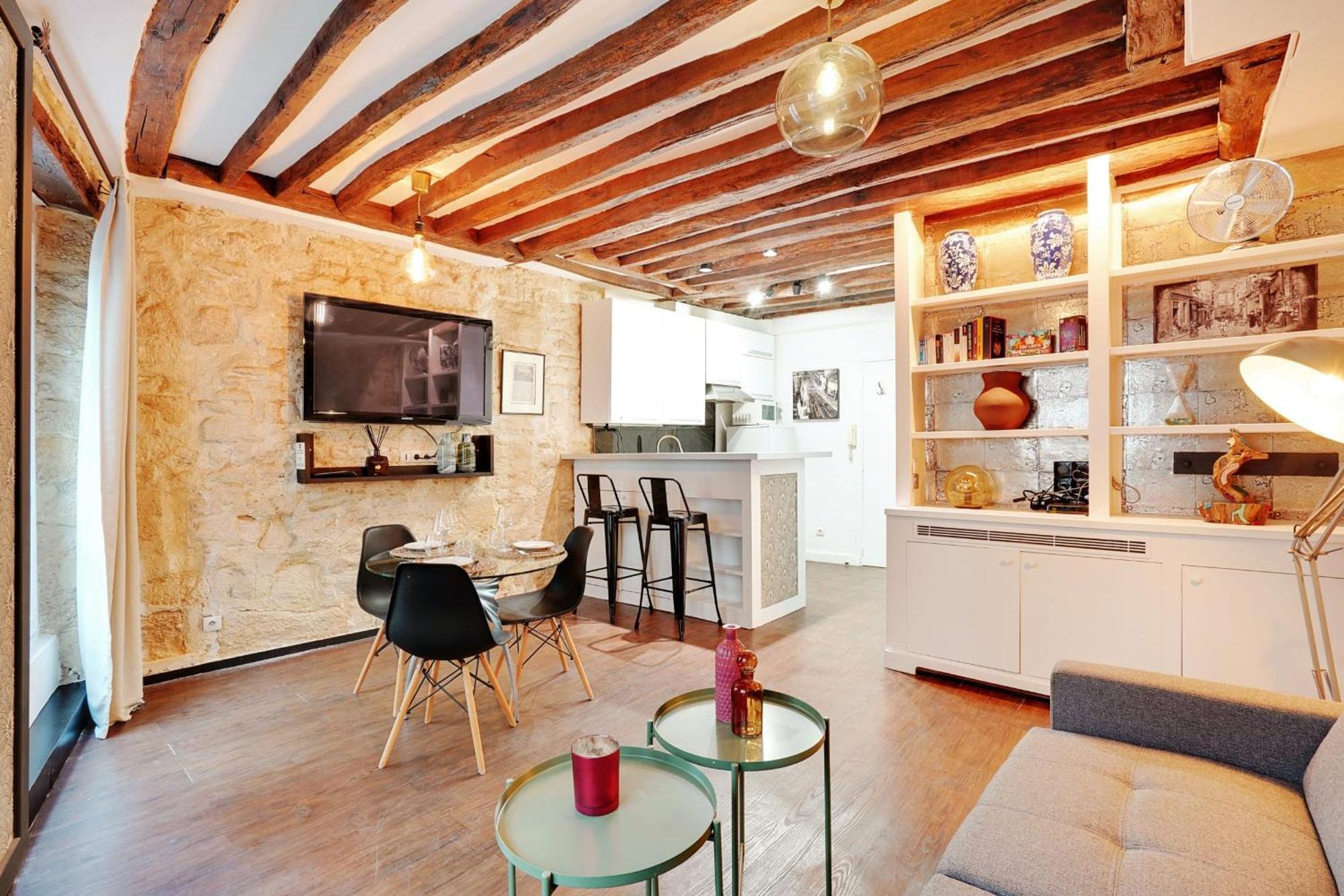 Marais - Vosges Luxury Flat Leilighet Paris Eksteriør bilde