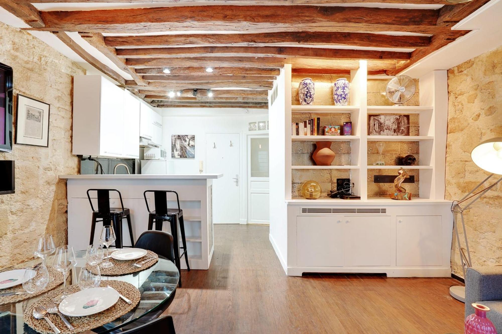 Marais - Vosges Luxury Flat Leilighet Paris Eksteriør bilde